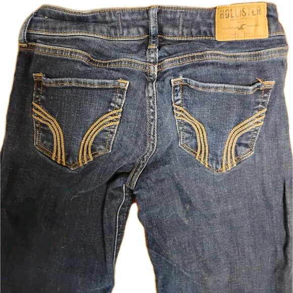 Hollister Women's 24x31 Super Skinny Denim Jeans Y2K Boho - Picture 6 of 7